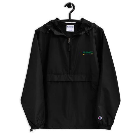 Embroidered Champion Packable Jacket - Fairway to Heaven